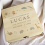 Personalised Safari Animals Large Wooden Keepsake Box, thumbnail 1 of 6