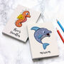 Personalised Sea Creature Embroidered Notepad, thumbnail 6 of 10