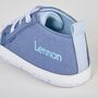 Personalised Blue Bear High Top Trainers, thumbnail 3 of 4