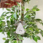 Personalised Silver Angel Memory Bauble, thumbnail 2 of 7