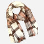 Brown Tartan Cosy Winter Scarf, thumbnail 2 of 6