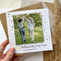 Personalised Fiancé Valentine’s Day Photo Card, thumbnail 4 of 5