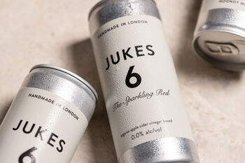 Jukes6 Non Alcoholic Sparkling Red Case, 3 of 5