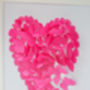 Valentine's Day Framed 3D Butterfly Heart Colour Choice, thumbnail 3 of 5