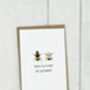 Personalised I Can't Wait To Be Your Wife/Husband Card, thumbnail 2 of 4