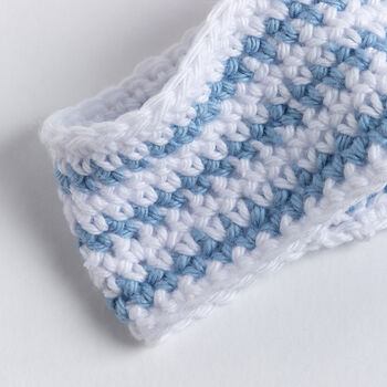 Striped Place Setting For Two Easy Crochet Kit, 5 of 9