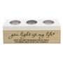 Personalised You Light Up My Life Tealight Holder Box, thumbnail 4 of 4
