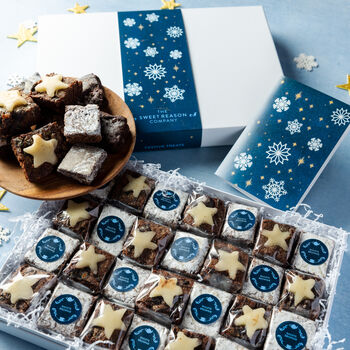 Christmas Ultimate Mince Pie And Baileys Brownie Gift, 3 of 3