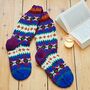 Handmade Alpine Woollen Slipper Socks, thumbnail 1 of 1