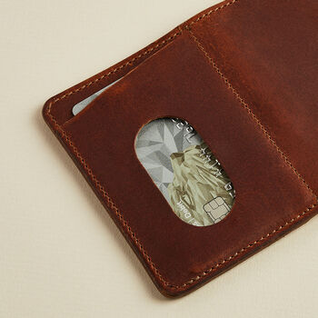 Personalised Leather Wallet With Rfid Protection, 3 of 5
