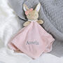 Personalised Bunny With Bow Comforter, thumbnail 4 of 7