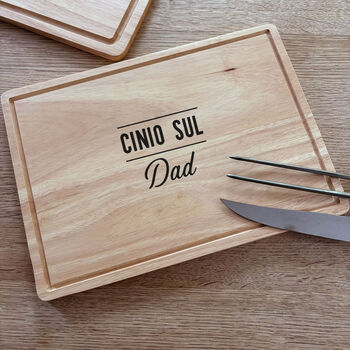 Personalised Sunday Lunch Welsh Carving Board, 4 of 4