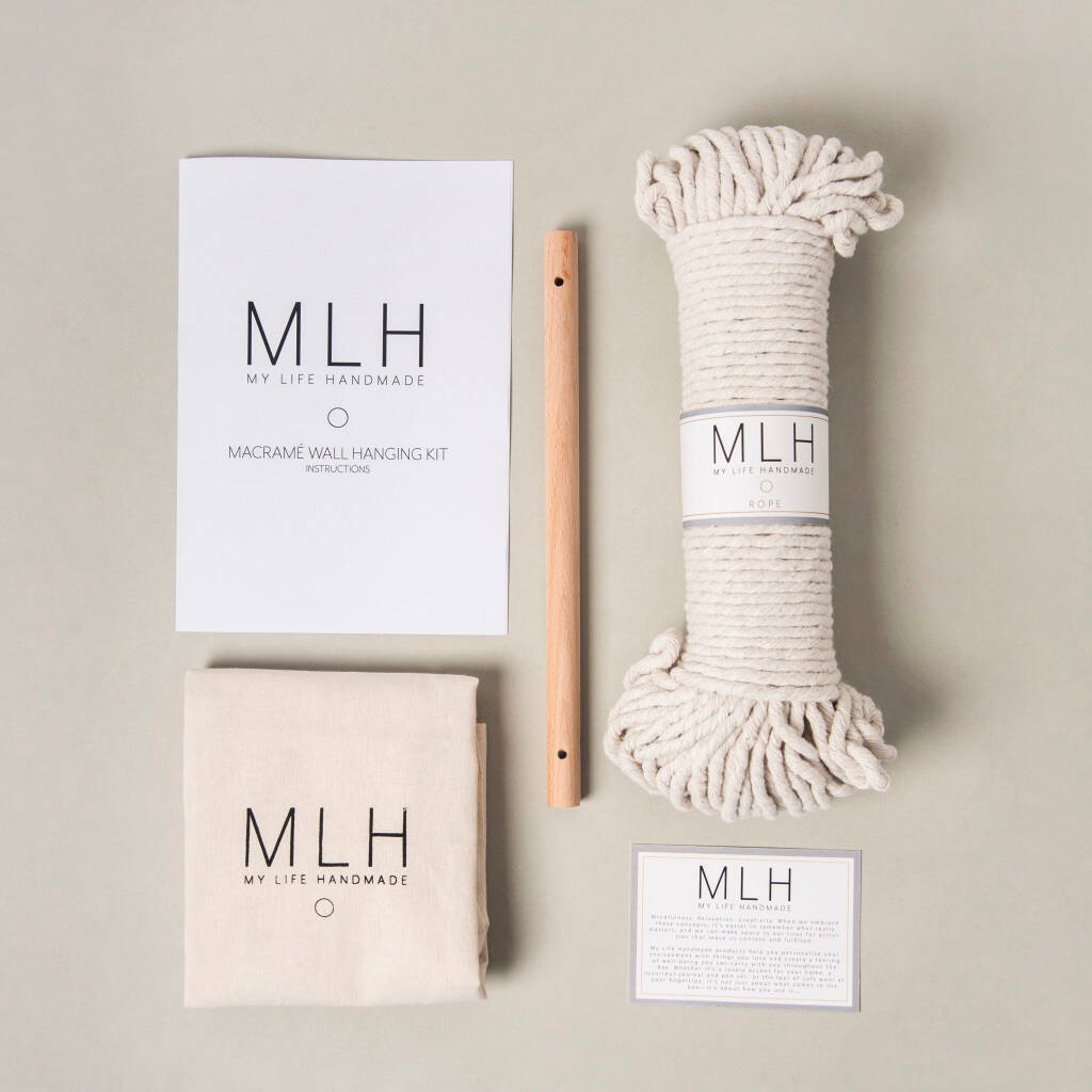 Make Your Own Macrame Wall Hanging Kit By Lisa Angel