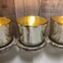 Silver Stag Triple Tealight Holder Metal And Glass Ornament Candle Holder, thumbnail 6 of 8