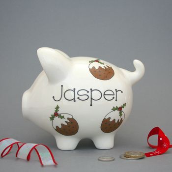 Personalised Christmas Piggy Banks, 4 of 10