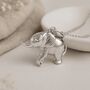 Personalised Sterling Silver Baby Elephant Necklace, thumbnail 1 of 9