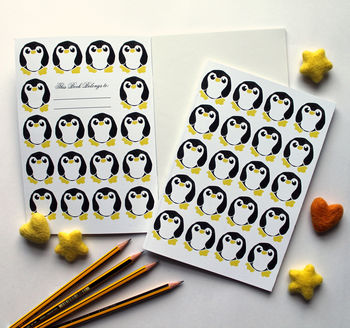 A5 Penguin Notebook, 4 of 8