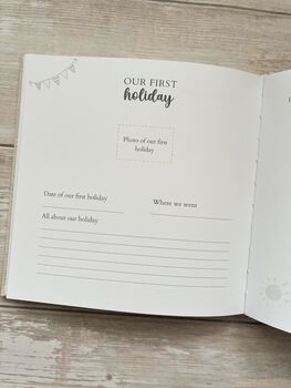 Twin Baby Book | Twin Baby Gifts | First Year, 8 of 11