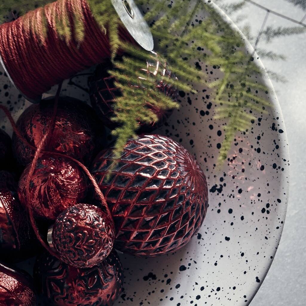 White And Black Togo Bowl, 1 of 7