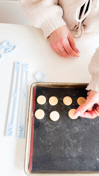 Mini Love Hearts Valentine's Biscuit Baking And Decorating Kit, 3 of 9