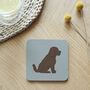Chocolate Cockapoo / Labradoodle Organic Cotton Tea Towel, thumbnail 7 of 12