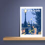 London Southbank Art Print, thumbnail 3 of 3