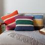 Rainbow Stripe Cushion Crochet Kit, thumbnail 3 of 12