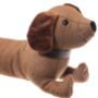 Sausage Dog Draught Excluder, thumbnail 3 of 3