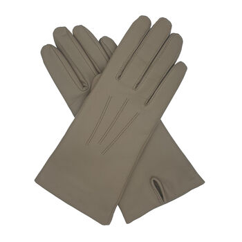 Tilly. Women's Cashmere Lined Leather Gloves, 10 of 12