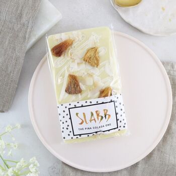 Pina Colada Lollipop And Rum Chocolate Slabb Gift Set, 3 of 3