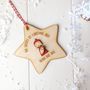 Personalised Big Sister's First Christmas Decoration, thumbnail 2 of 5