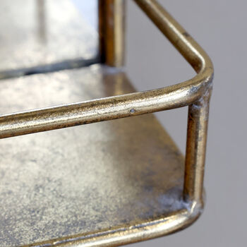Heritage Gold Mirror And Shelf, 5 of 5