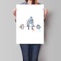 Weightlifting Illustrations, thumbnail 2 of 5