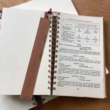 'Radiation Cookery' Upcycled Notebook, 2 of 5