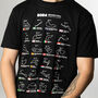 Formula One F1 2024 Calendar Track T Shirt Gift For Him, thumbnail 1 of 3