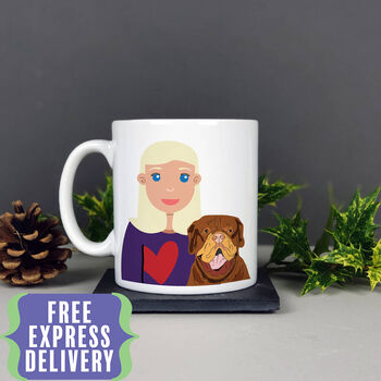 Personalised Dog Mum Gift Mug For Dog Lovers, 4 of 12