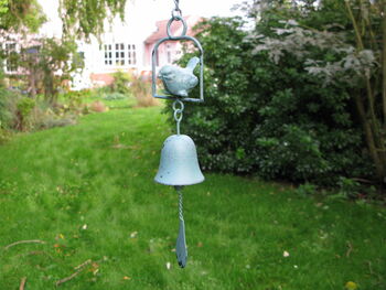 Hanging Bell With Perching Bird, 6 of 6