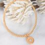 Gold Vermeil Heart Charm Bracelet, thumbnail 4 of 6