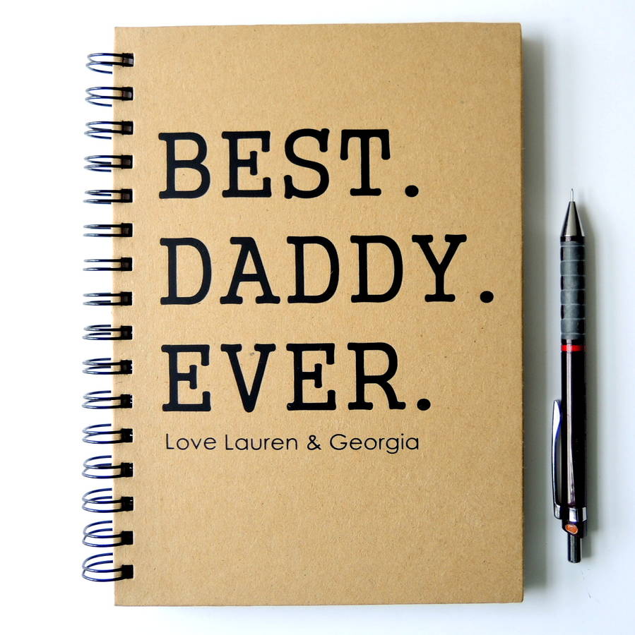Personalised Daddy Notebook, 1 of 4
