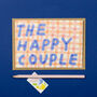 The Happy Couple Wedding Card, thumbnail 1 of 2