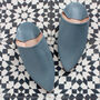 Moroccan Classic Pointed Womens Babouche Slippers, thumbnail 12 of 12