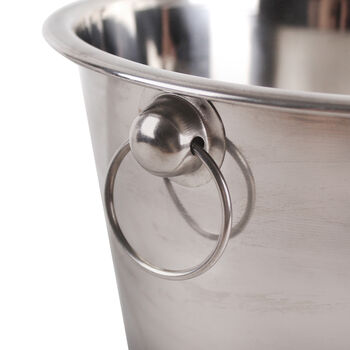 Personalised Mr And Mrs Stainless Steel Ice Bucket By Blackdown ...