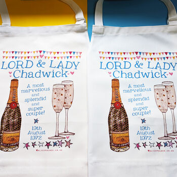 Personalised Lord And Lady Apron, 6 of 7