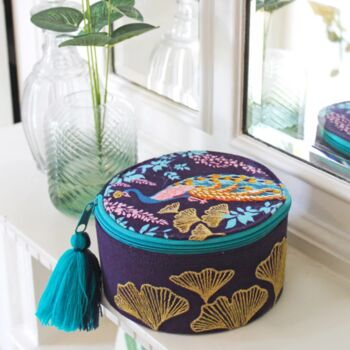 Jewelled Embroidered Jewellery Boxes, 6 of 10