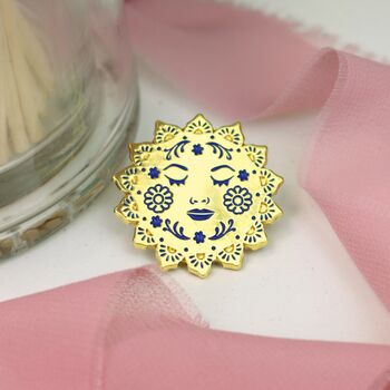 Sun Enamel Pin, 2 of 5
