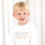 Mini Flyer/ First Time Flyer Personalised Embroidered Holiday Airport Sweatshirt Jumper, thumbnail 4 of 7