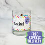Personalised 21st Birthday Cake Sprinkles Candle, thumbnail 1 of 4