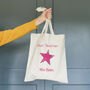 Star Teacher Tote Bag, thumbnail 1 of 3