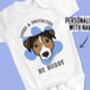 Jack Russell Terrier Baby Onesie, thumbnail 2 of 6