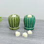 Green Cactus Wax Melt Burner And Wax Melt Gift Set, thumbnail 7 of 8